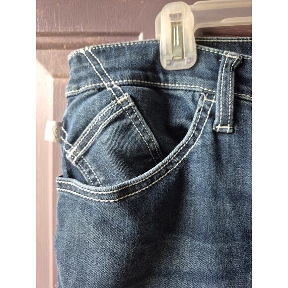 Rock & Republic plus size jeans with stretch womens size 16 dark blue - Picture 2 of 6